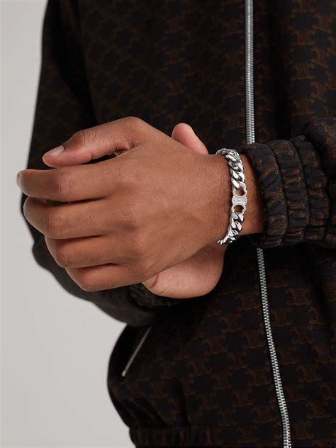 celine men's bracelet|Celine triomphe bracelet.